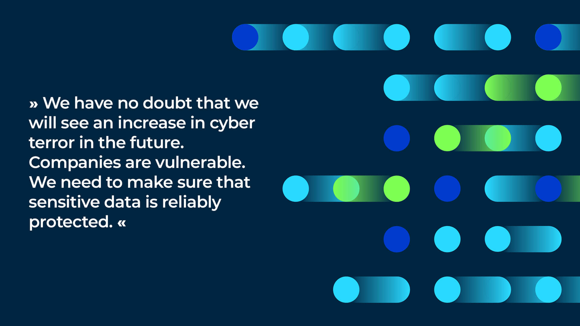 A quote by myra about digital security