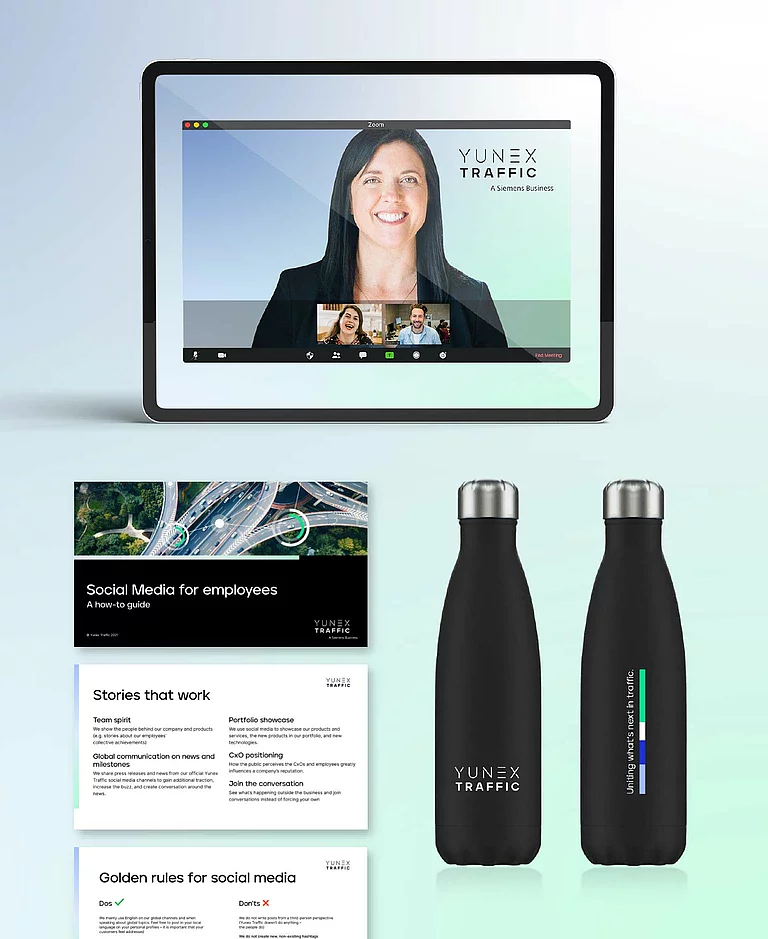 Employer Starter Packages Collage Employer Starter Package für Yunex Traffic