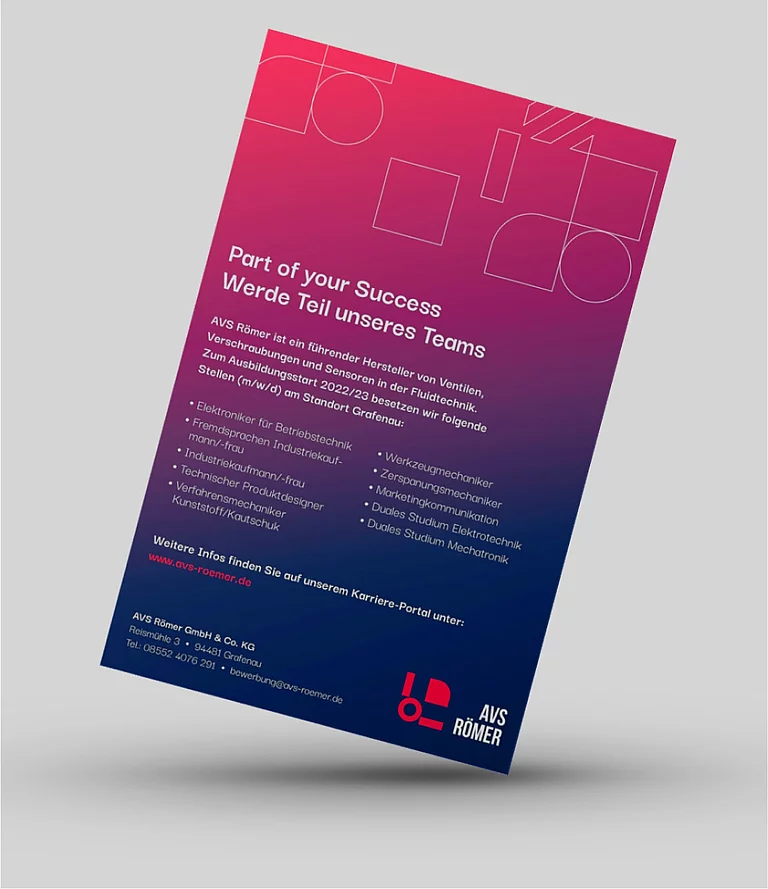 Jobanzeige Jobanzeige