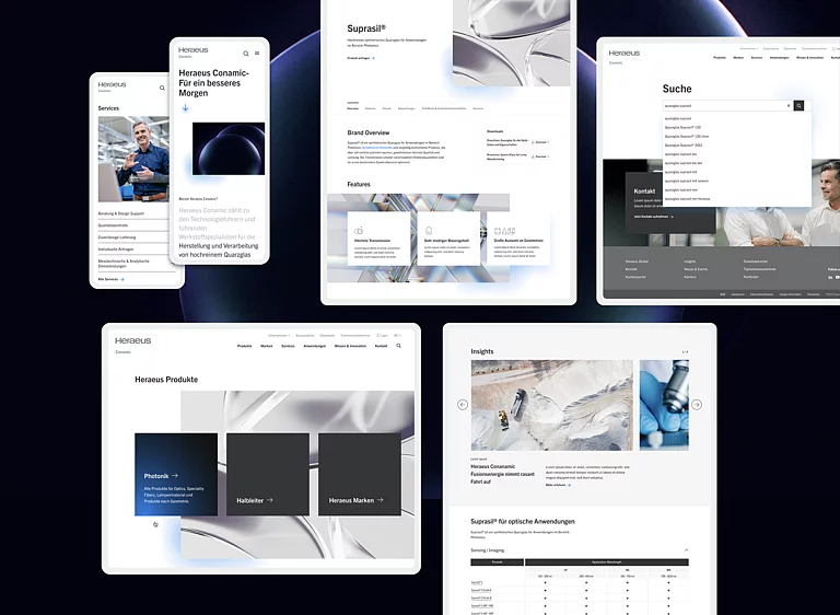 Heraeus Conamic: führender Hersteller von Quarzglas und keramischen Werkstoffen Heraeus Conamic: führender Hersteller von Quarzglas und keramischen Werkstoffen