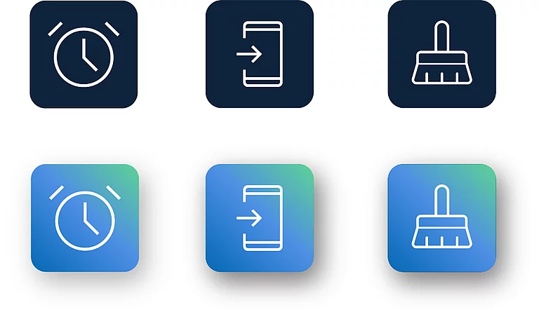 Icons Auszug aus den KSB Icon Sets