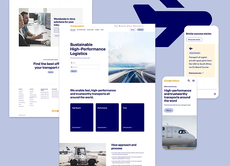 Time:Matters – ein Spin-off der Lufthansa Cargo Time:Matters – ein Spin-off der Lufthansa Cargo