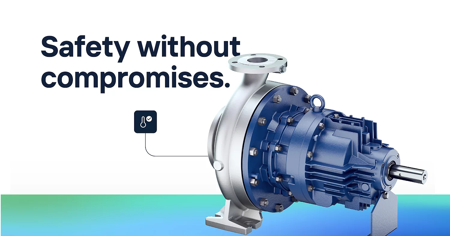 Bühnenbild angelehnt an die Produktkommunikation von KSB