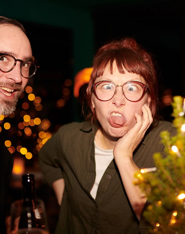 Say Cheese Bild von der SNK Weihnachtsfeier