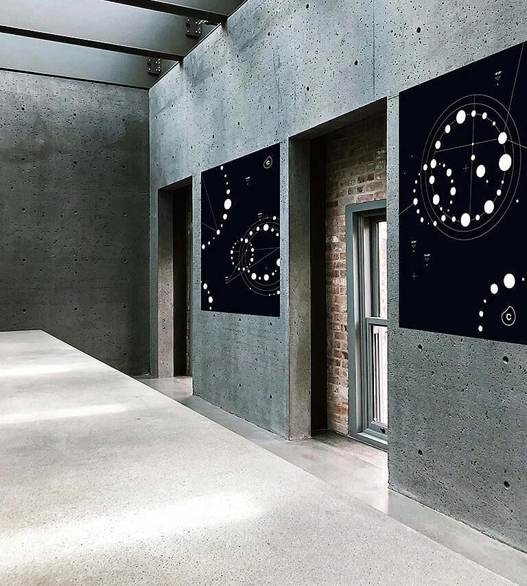 Office Design A photo of teh office design in the new Celonis CI developped by brand agency SNK