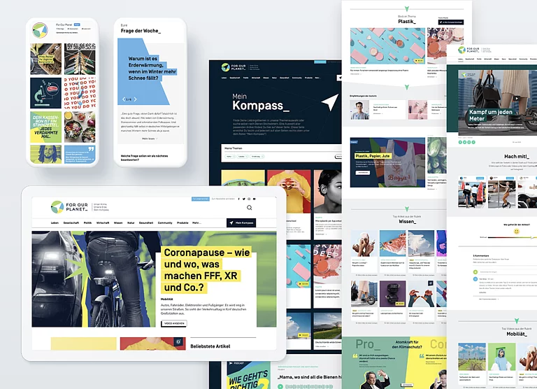 For Our Planet: die Nachhaltigkeitsmarke und -initiative des BurdaVerlags, For Our Planet: die Nachhaltigkeitsmarke und -initiative des BurdaVerlags,